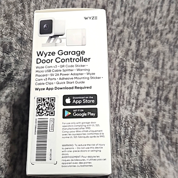 Wyze Garage Door Controller -Wyze Cam v3 Video Recording 24/7 - Picture 4 of 16